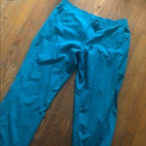 Teal Blue Comfortable Scrub Pants